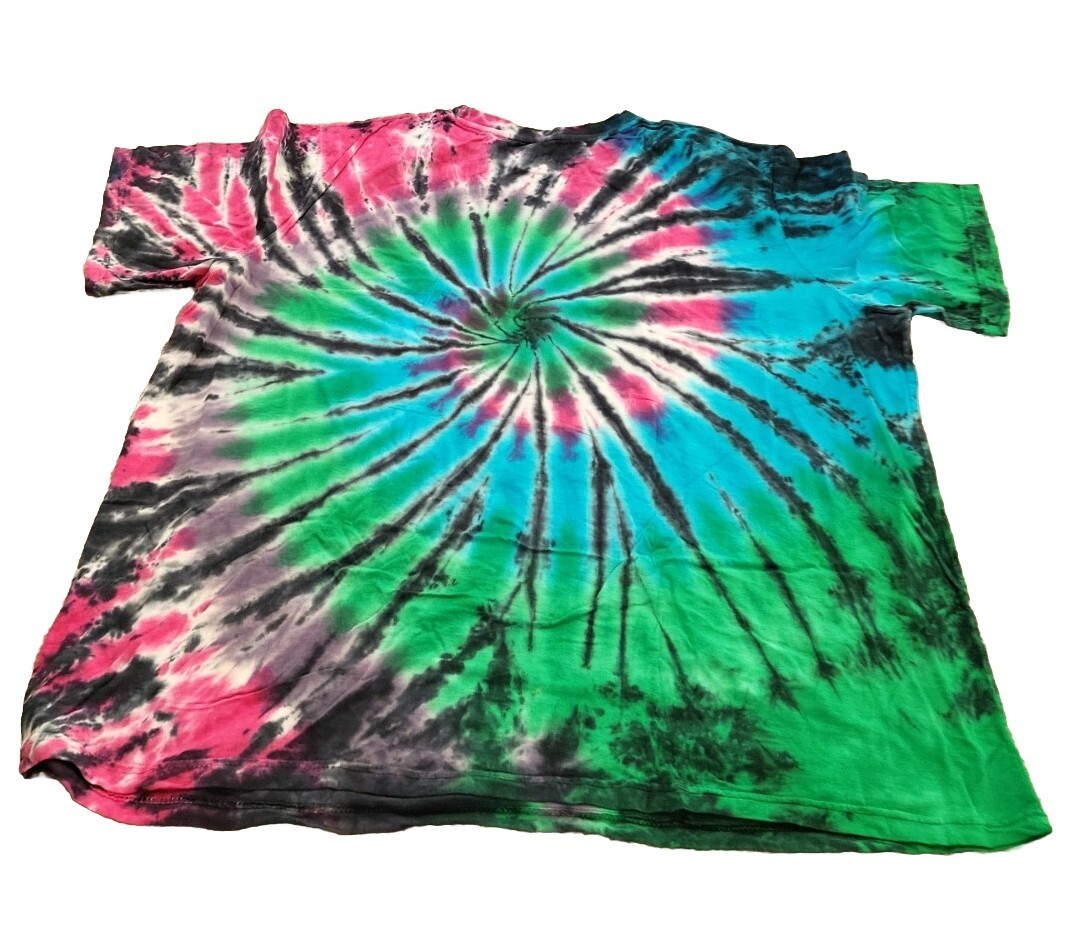 Kingsize Men&rsquo;s Big & Tall Lightweight Longer-Length Tie-Dye Crewneck Size 3XL