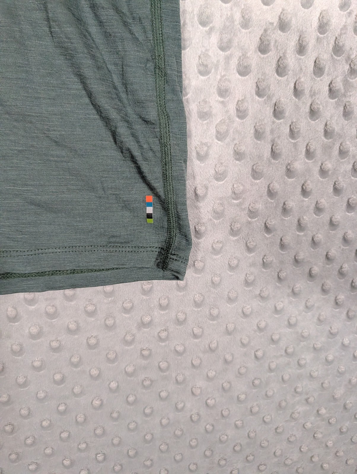 Smartwool Merino Wool T Shirt Men&rsquo;s Medium Green Baselayer Short Sleeve Crew