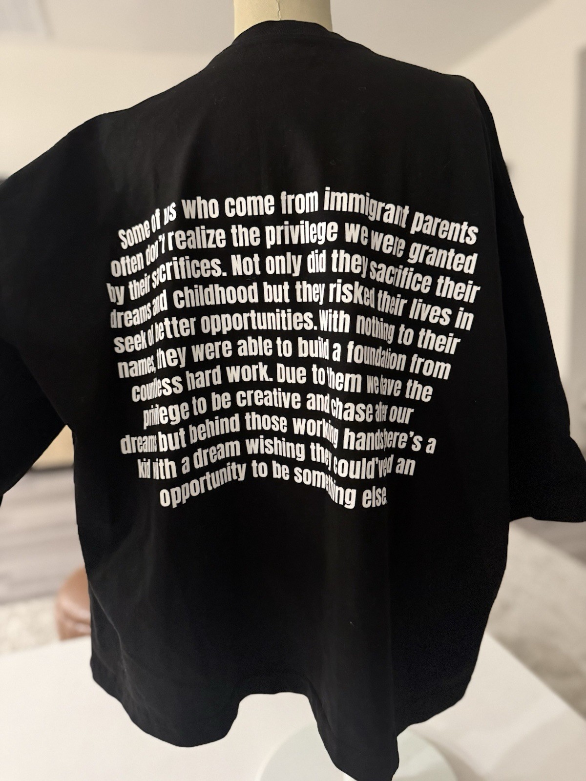 GHETTO RODEO Mexican Immigrant Streetwear Fashion Oversized Tee Shirt Men&rsquo;s