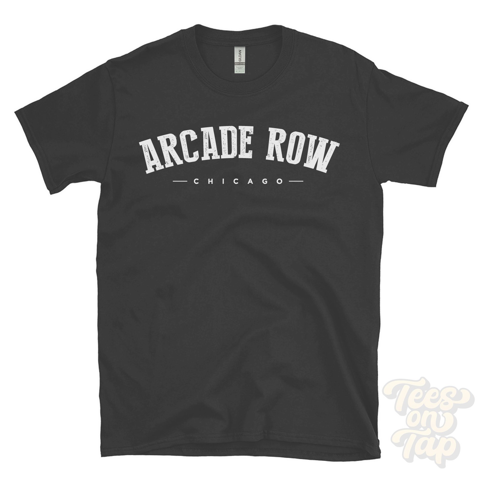 ARCADE ROW CHICAGO T-SHIRT USA retro varsity style gift