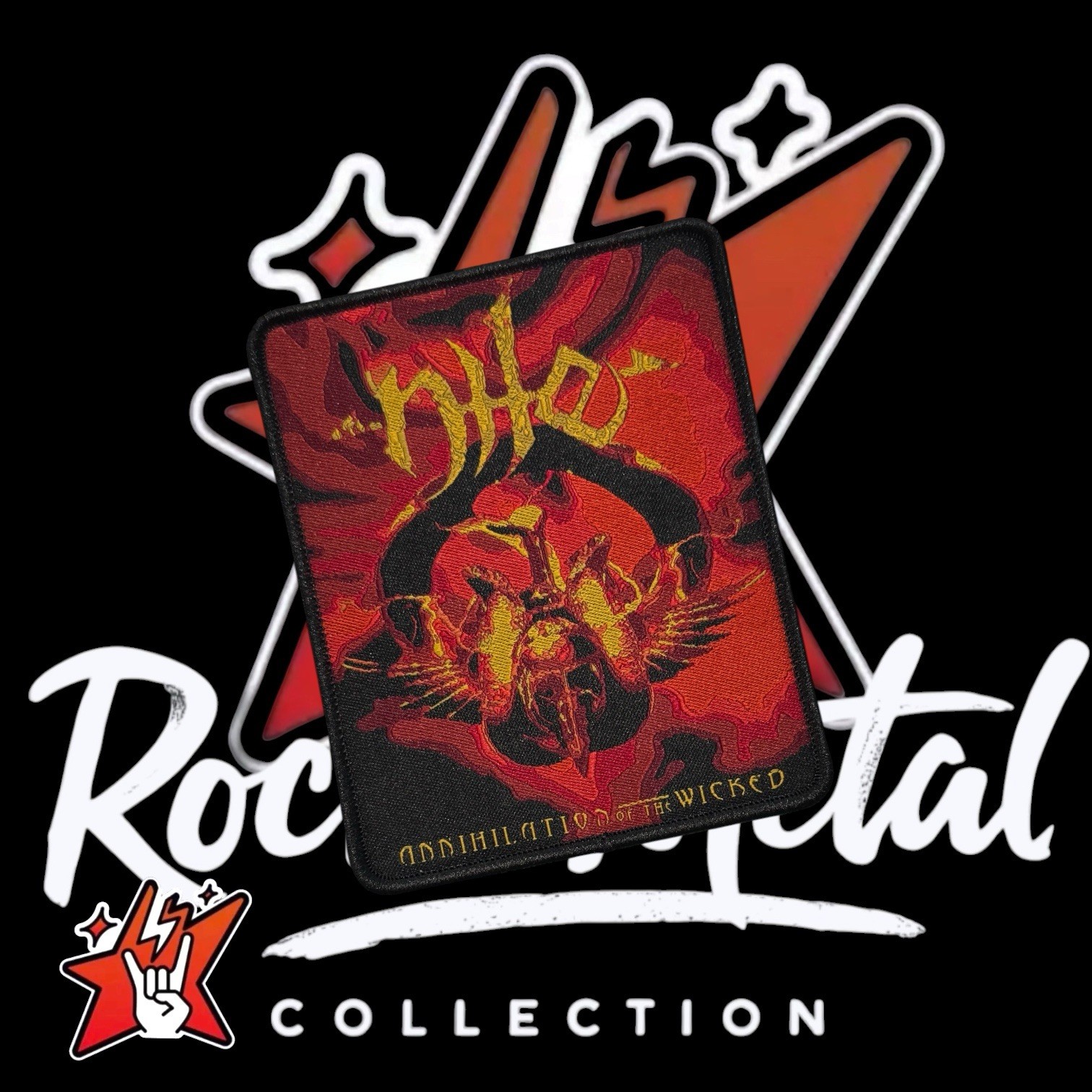 Nile Official Exclusiv Woven Patches Obituary Suffocation Incantation Death