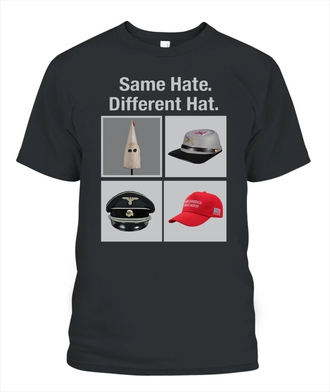 Same Hatee Different Hat T-shirt