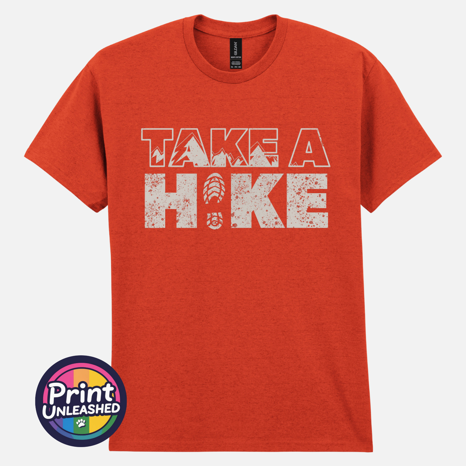 Take A Hike T Shirt Funny Hiking Walking Camping Outdoor Adventure Tee Unisex