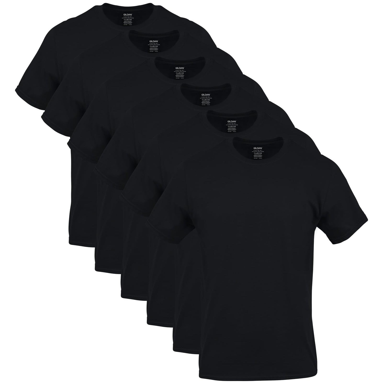 Gildan Men&rsquo;s Crew T Shirts Multipack Style G1100