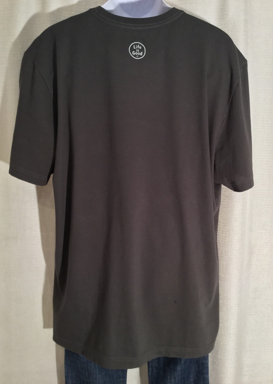 LIFE IS GOOD Mens Size XXXL 3XL Night Black *JAKE IN ALL SHADES* T-Shirt TEE NWT