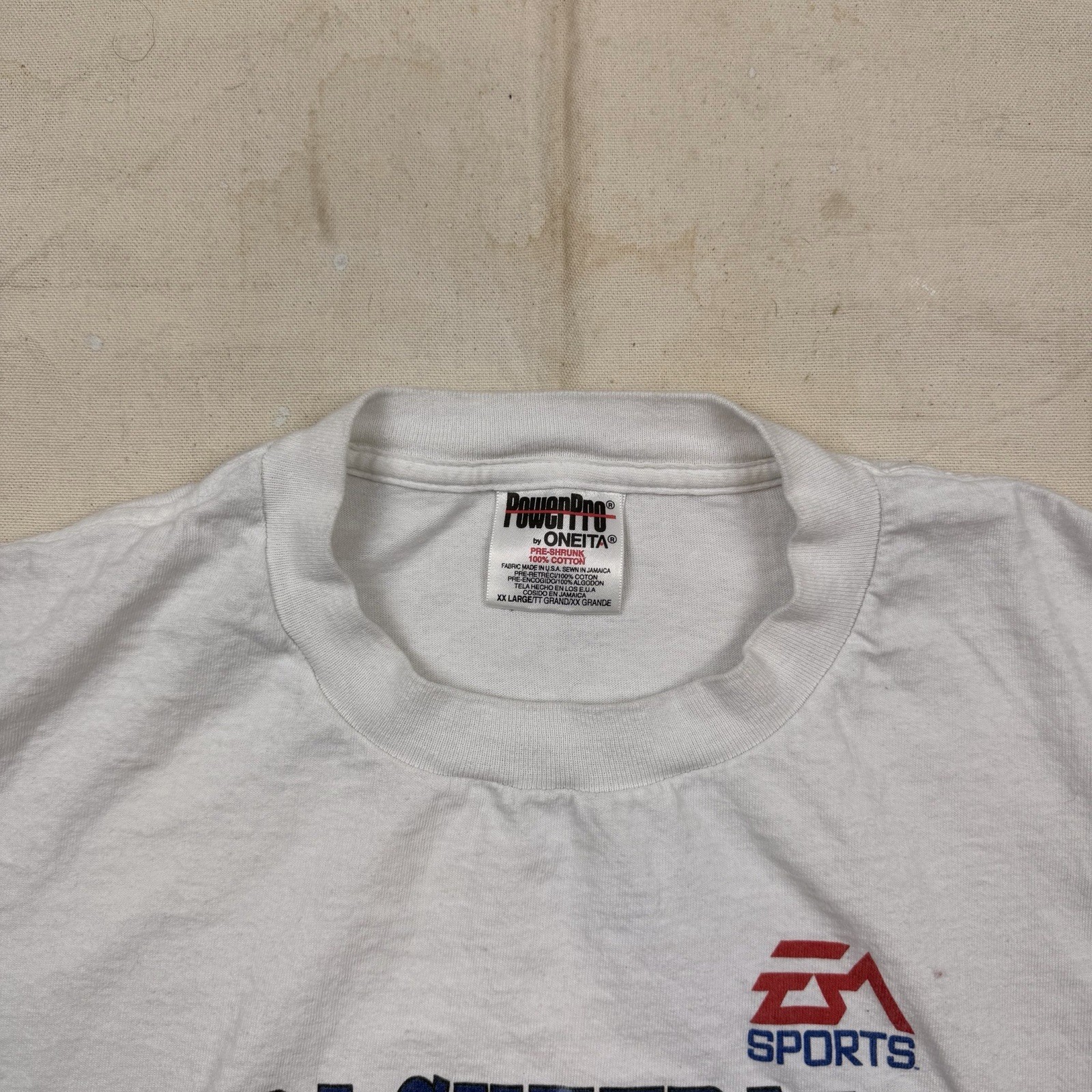 Vintage EA Sports Basketball Video Game T-Shirt Brigham Young University BYU 2XL