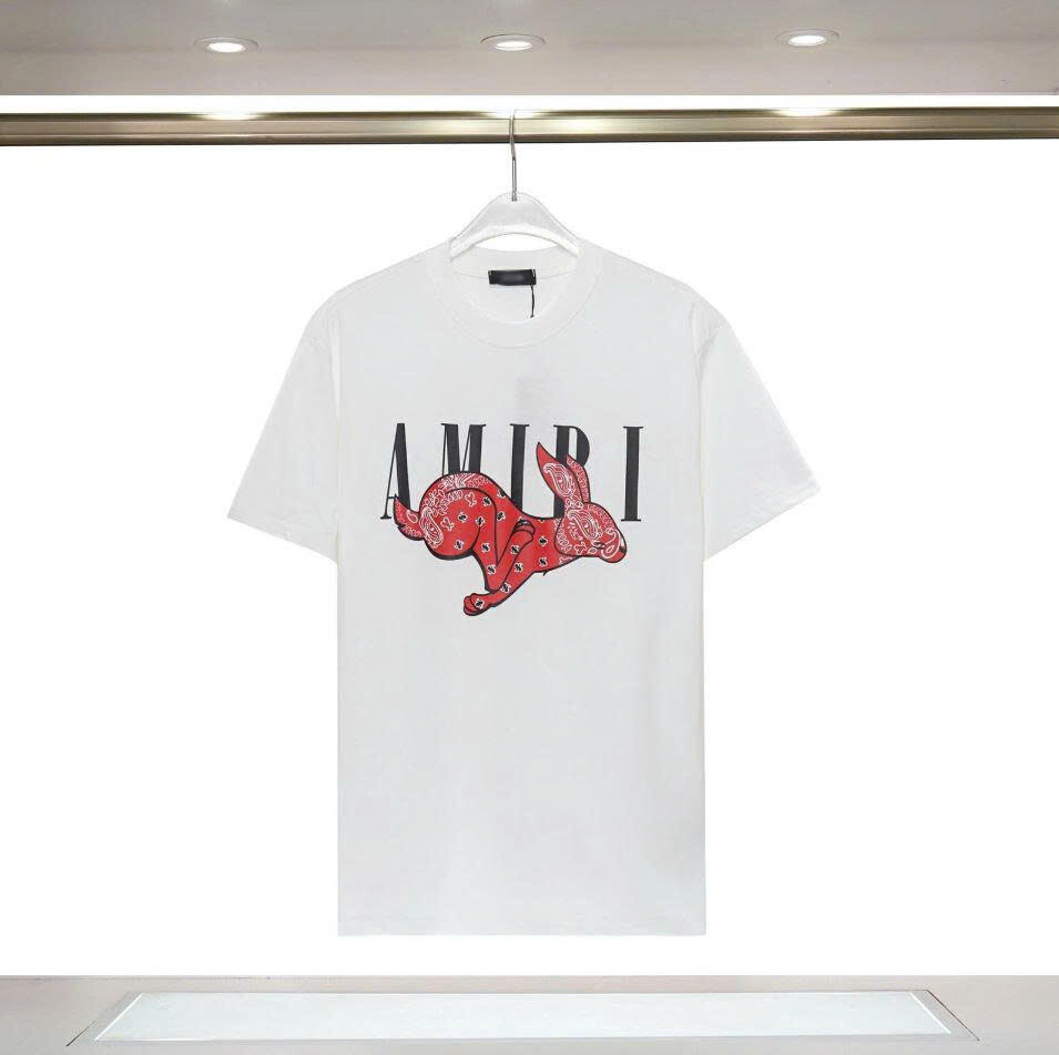 Red Rabbit Letter Print T-Shirt – Trendy Graphic Short Sleeve T TRENDING T&rsquo;SHIRT