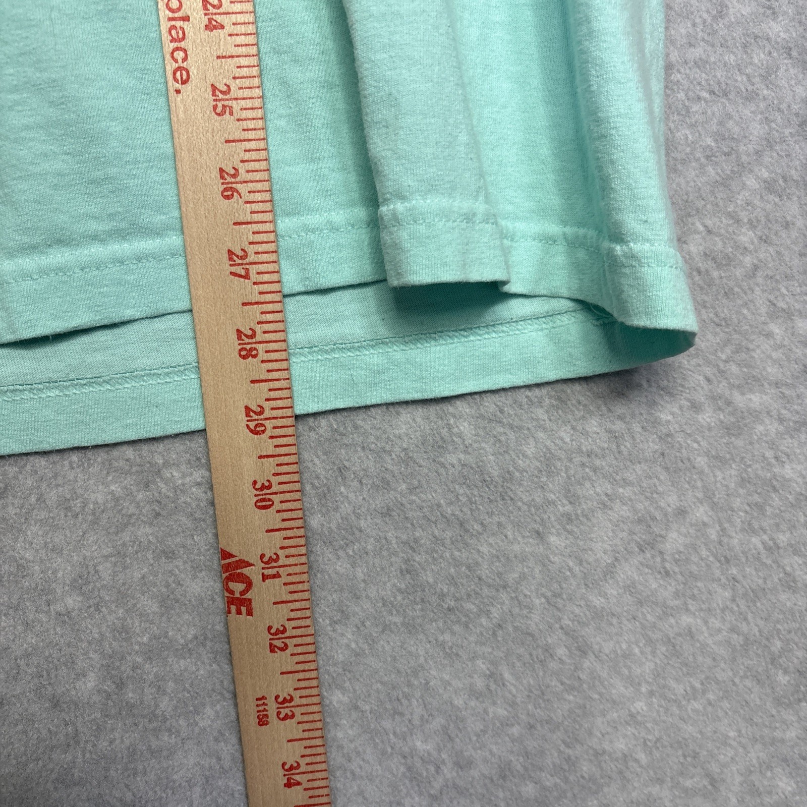 Vintage Maui and Sons Tshirt Sz M Neon Sharks Waves Mint Green Aloha Surfing