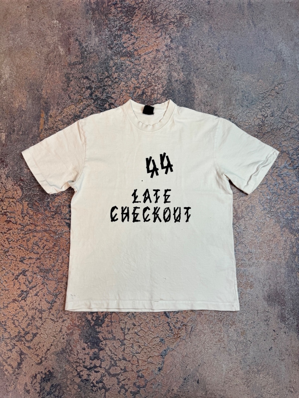 44 label group white t-shirt men oversized size M