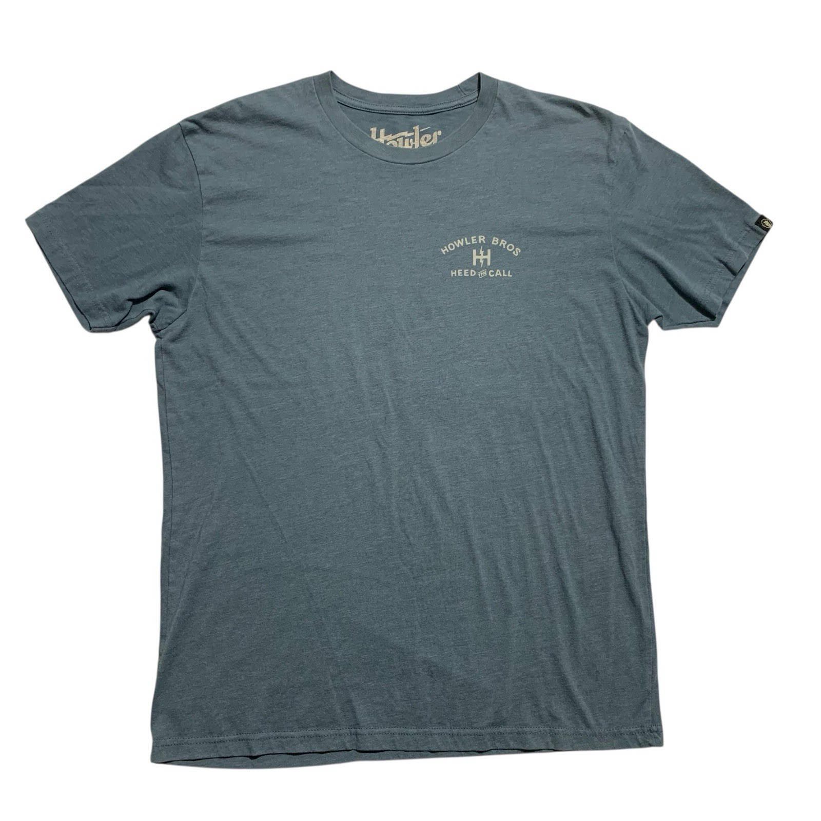 Howler Bros T-Shirt Men&rsquo;s Heed The Call Tee Blue Short Sleeve Graphic