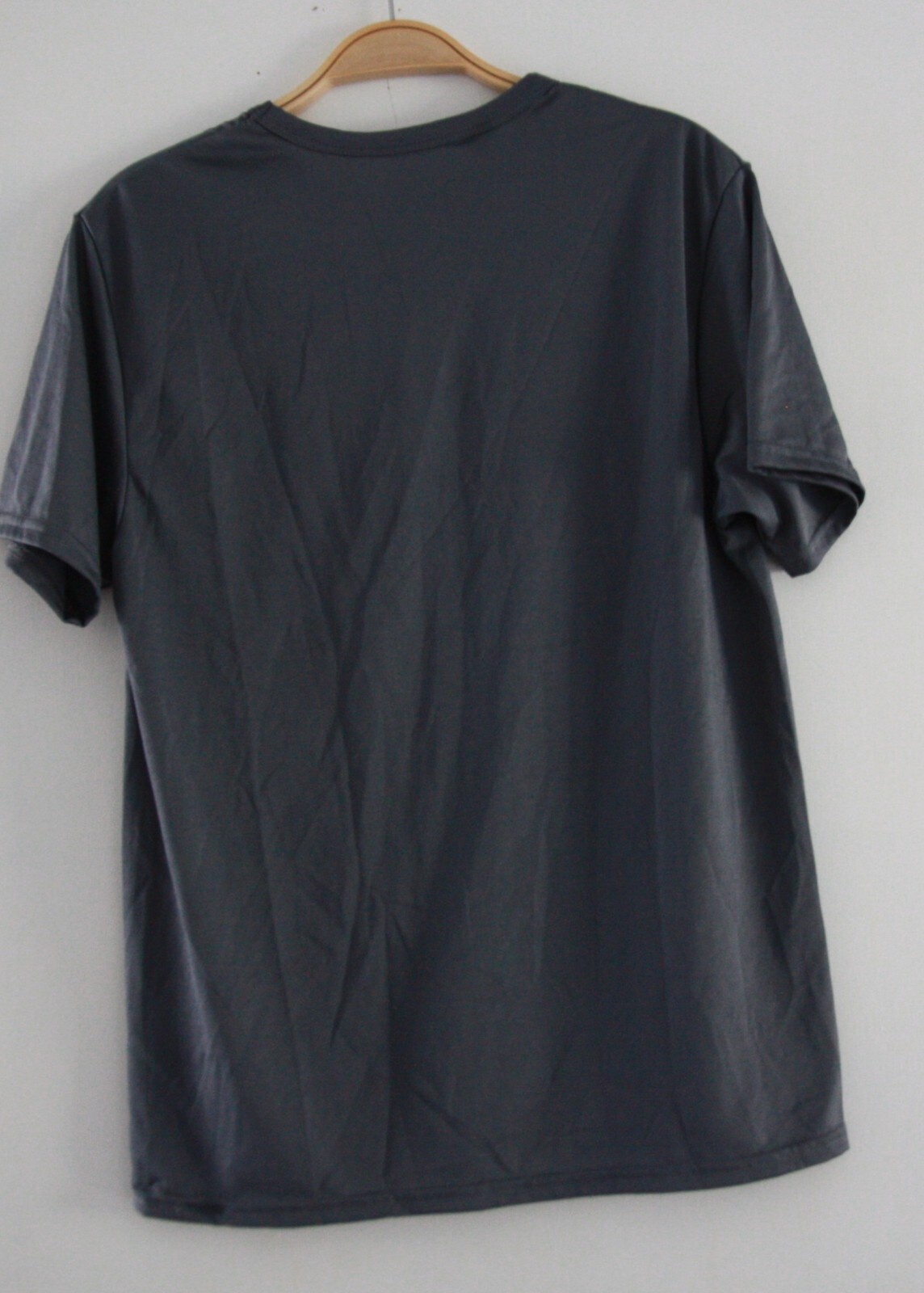 Men&rsquo;s functional tricot shirt grey short sleeve size S
