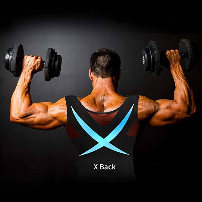 Men Best Slimming Body Shaper Trimmer Tummy Control Tank Male Corset Girdle Top