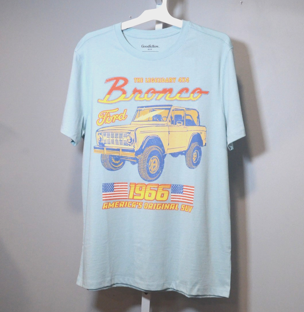 NWT Goodfellow & Co Men&rsquo;s size XL Officially Licensed 1966 Ford Bronco T-shirt