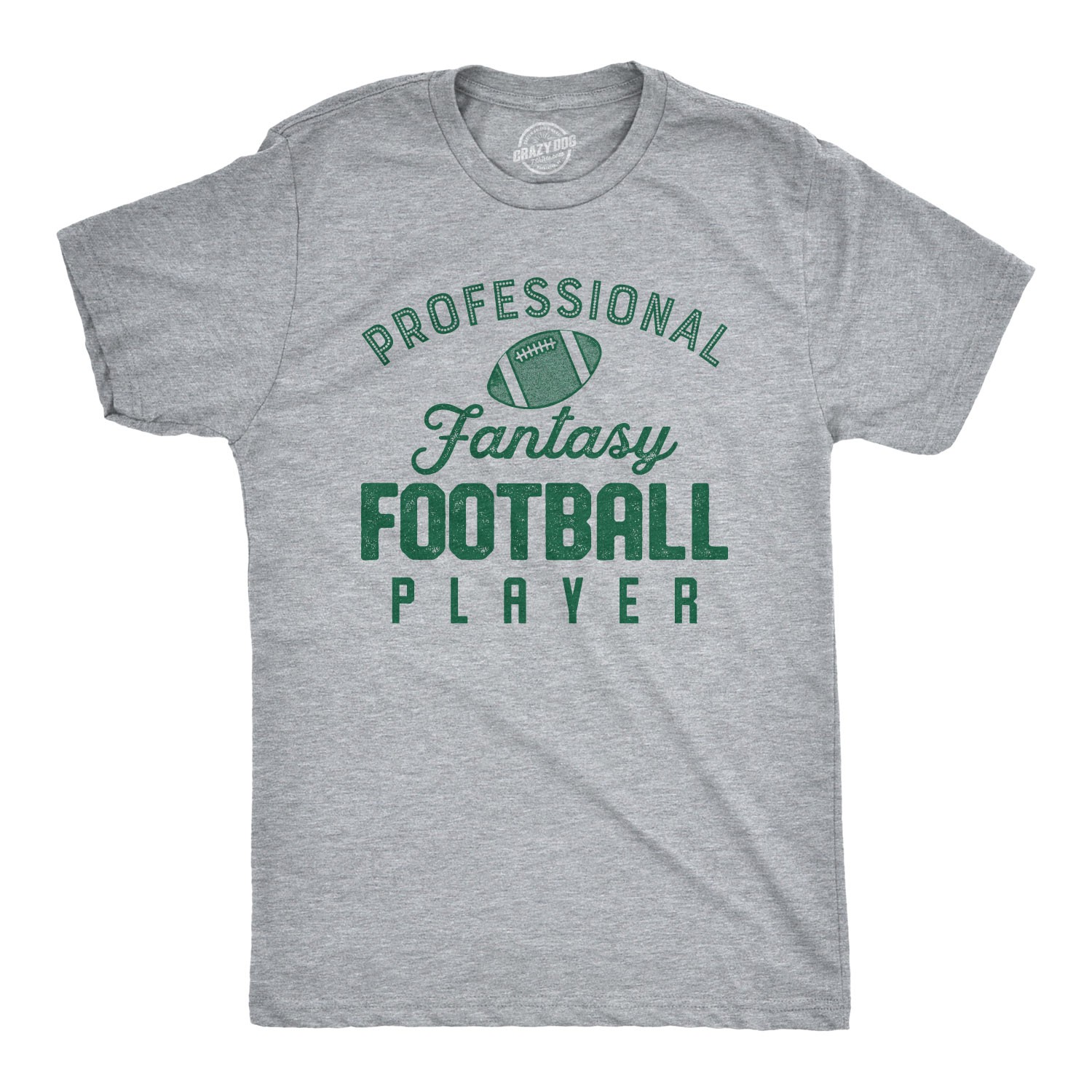 Mens Professional Fantasy Football Player T Shirt Funny Sports Tee