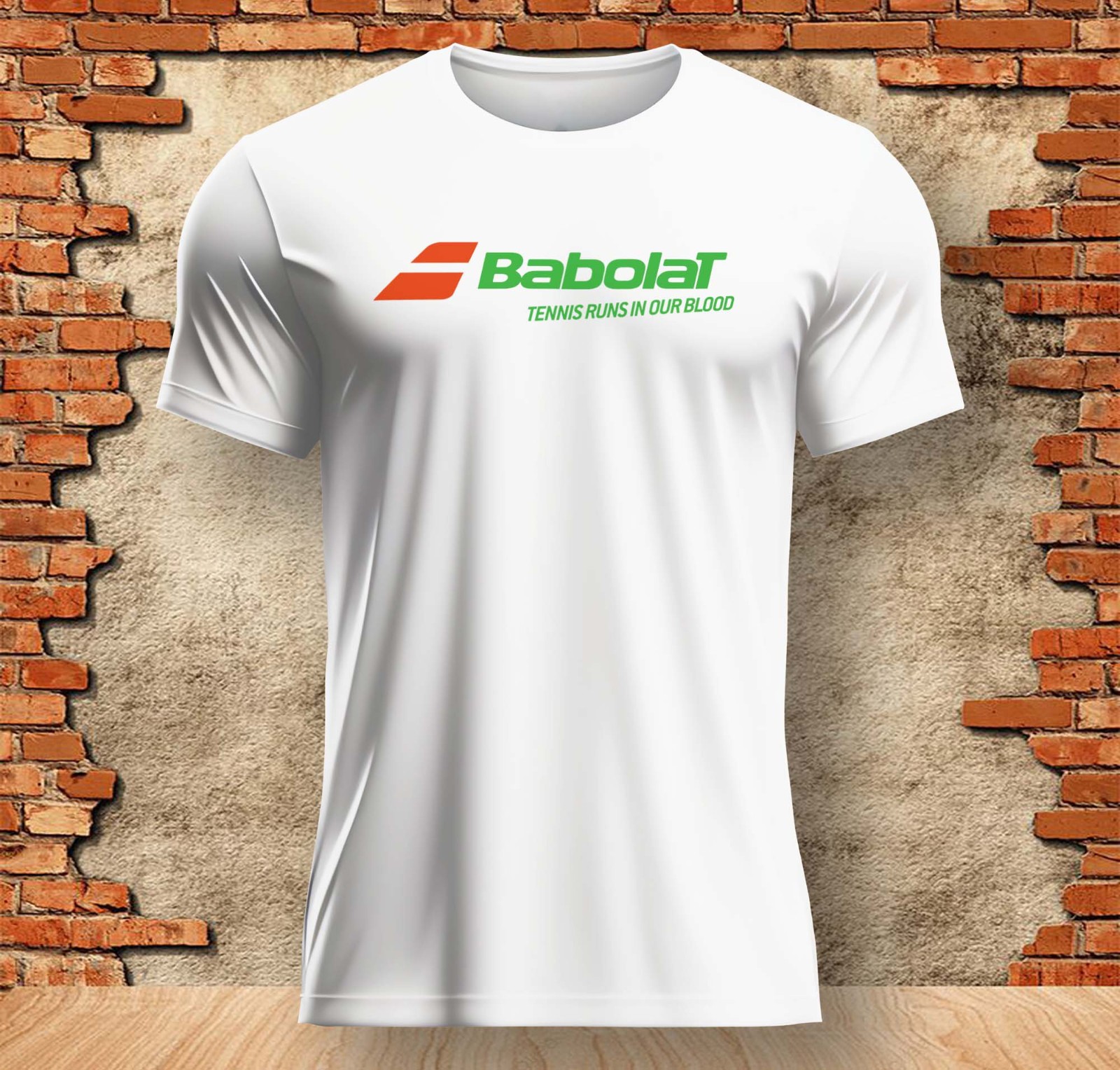 Babolat Runs Funny Logo Mens Shirt Size S-3XL Made in USA.Shipping From USA