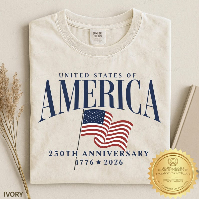 America&rsquo;s Semiquincentennial Shirt, USA 250th Anniversary T-Shirt