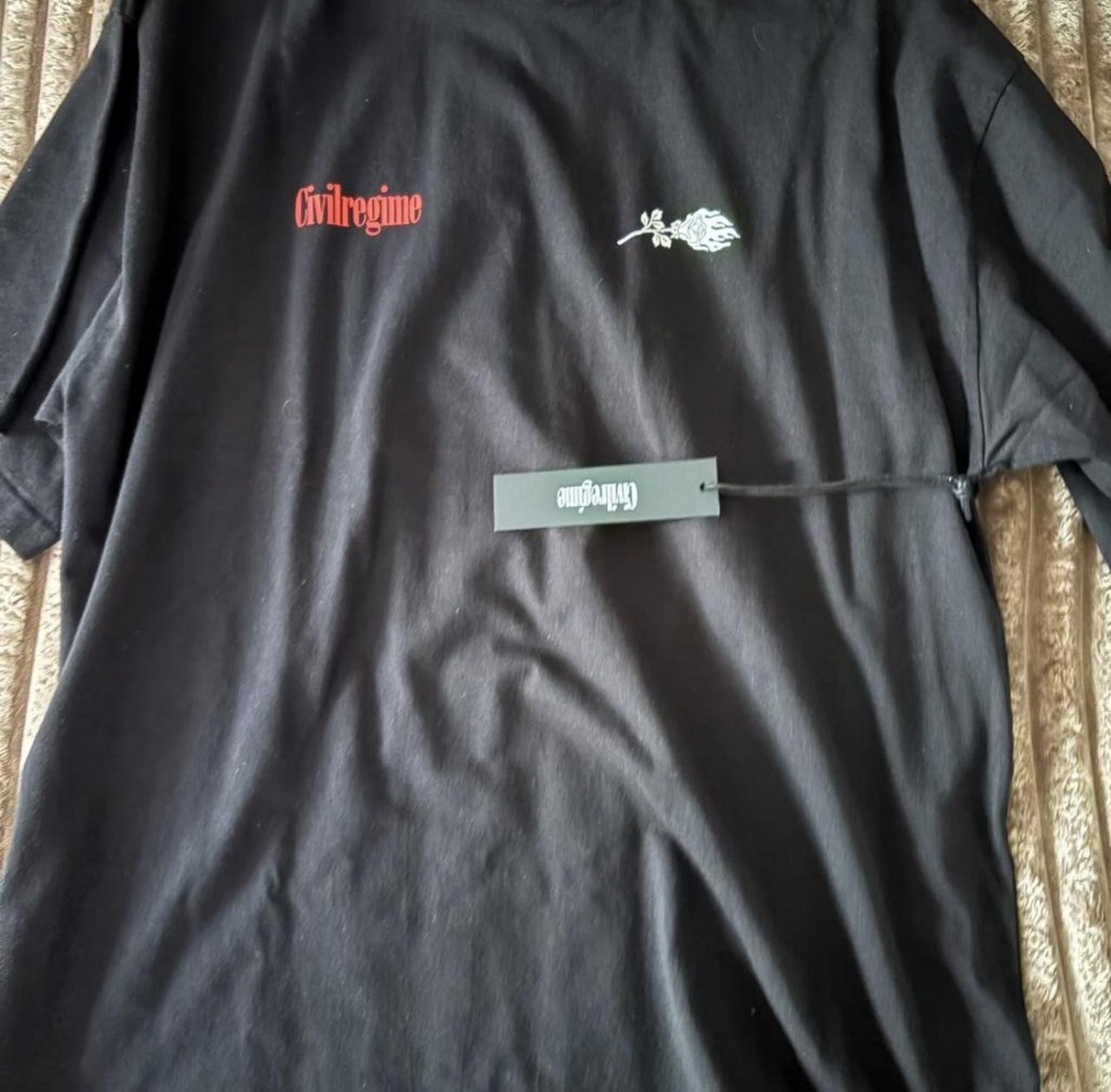 Civil Regime Darc Sport Men&rsquo;s RFC “Idle Hands” Premium Tee Men’s Large NWT