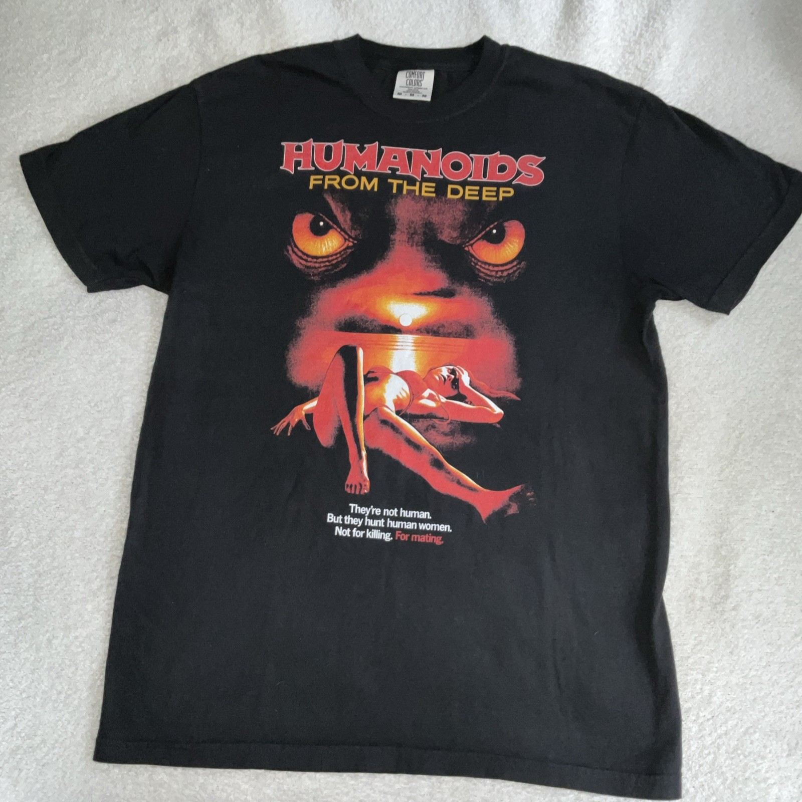 Humanoids From the Deep 1980 Retro Movie Horror Unisex Graphic T-Shirt