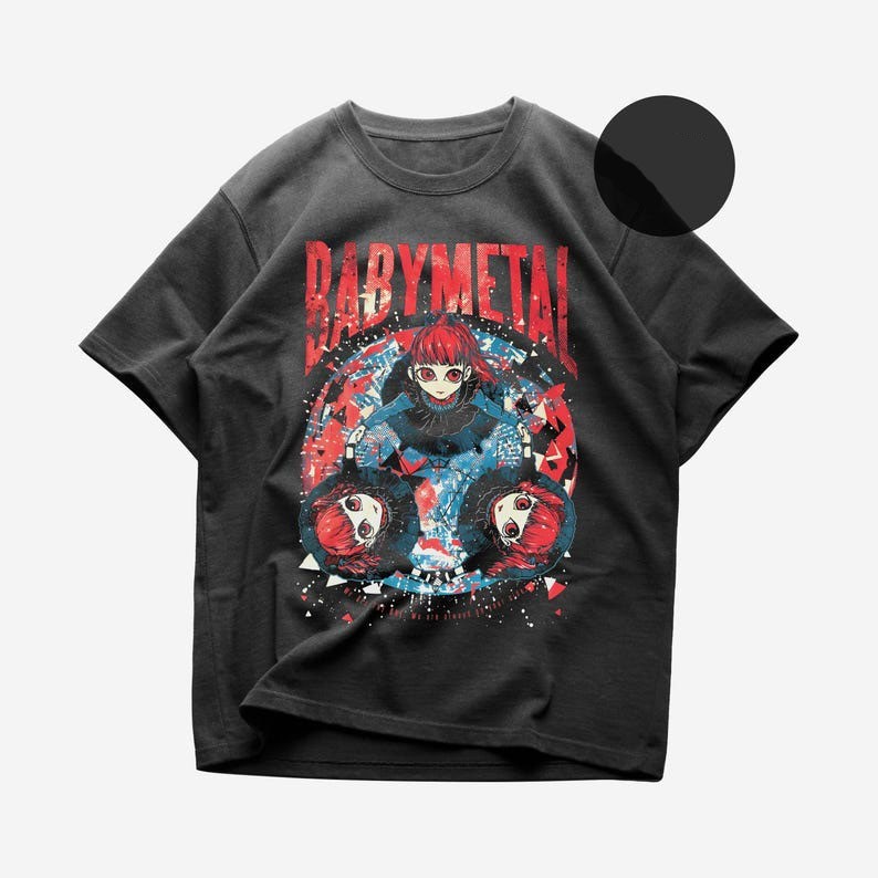 BABYMETAL band T-Shirt Japanese rock band classic style QT1309