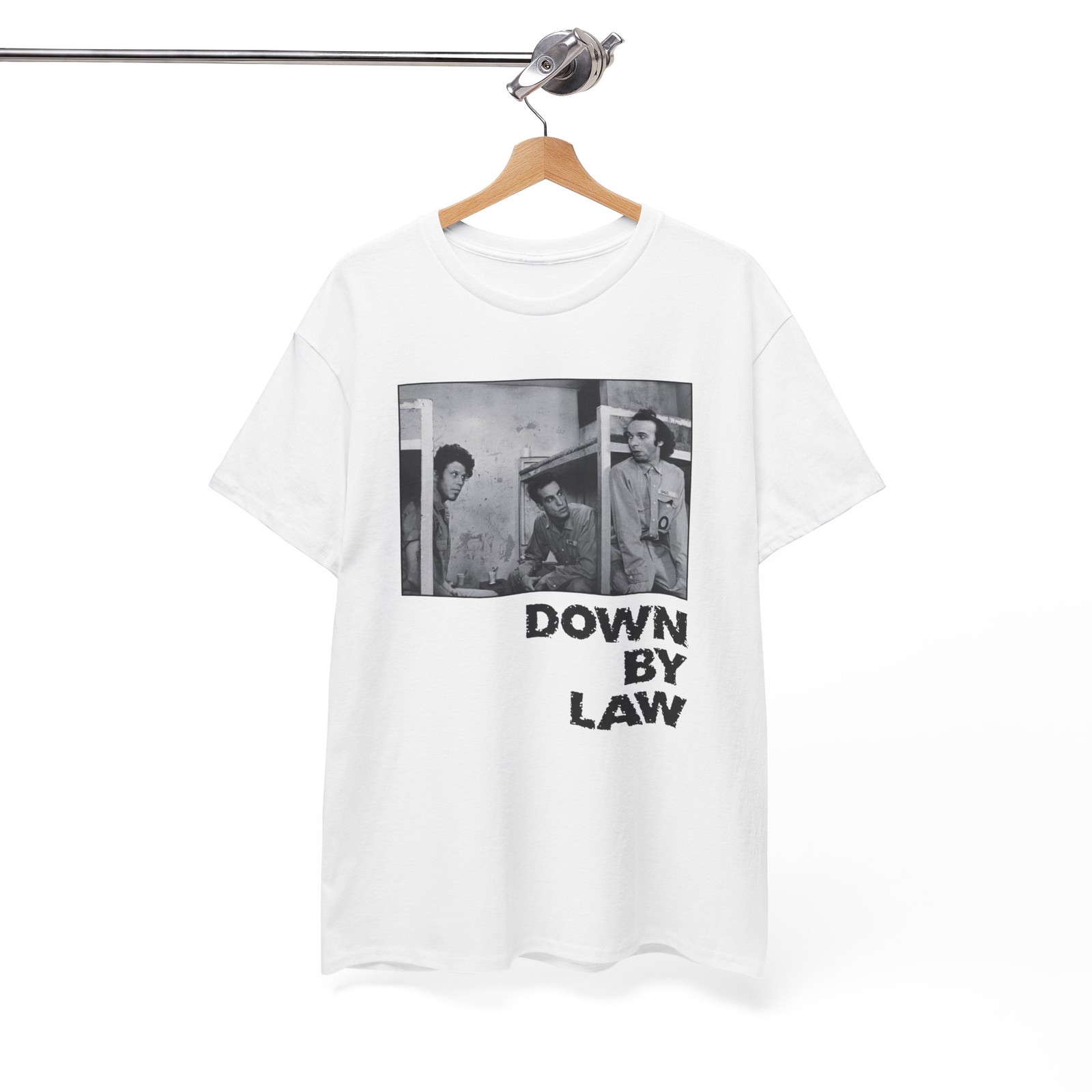 Down By Law T Shirt, Retro 80s Film Poster Tom Waits Dead Man Unisex Tee