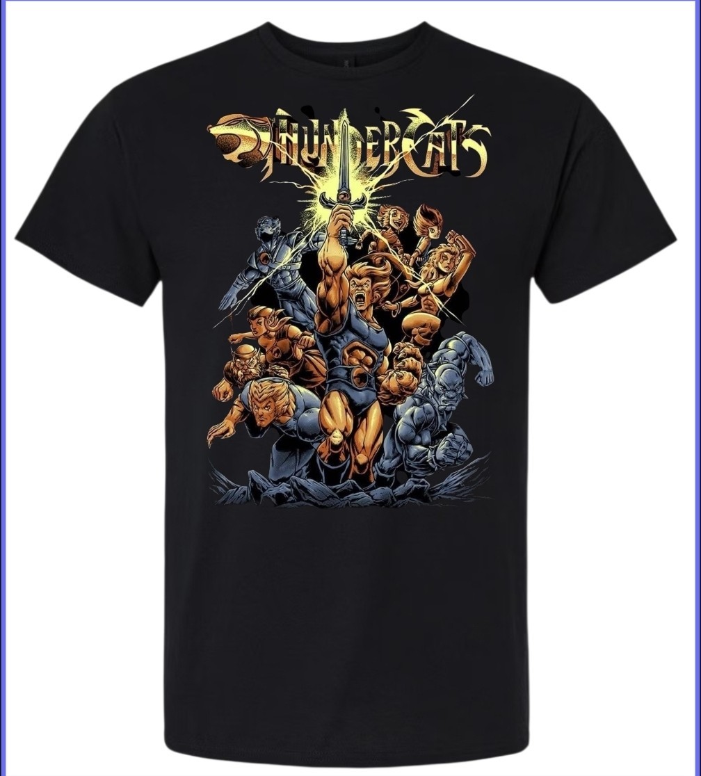 Thundercats 80&rsquo;s Cartoon Black Men&rsquo;s T-Shirt #2