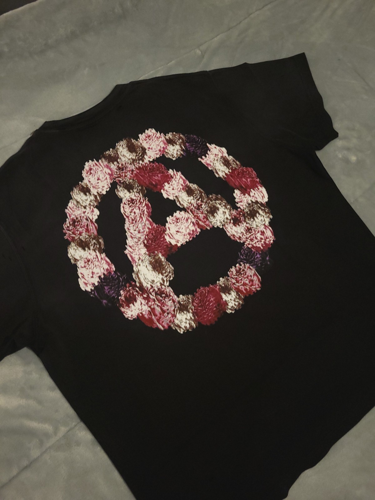 Revenge x Kosuke Kawamura Anarchy Tee – Treated Black – Men&rsquo;s Size Large – BNWT