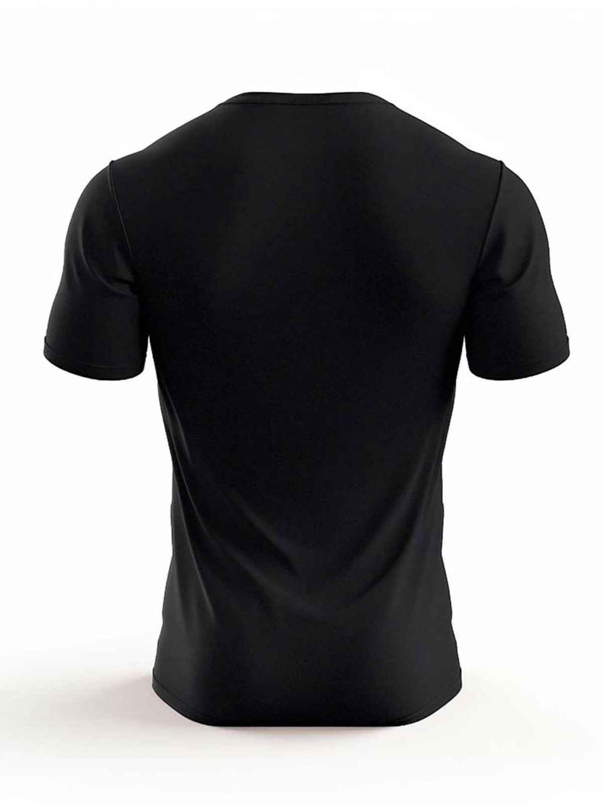 1pc Men&rsquo;S Casual French Quote T-Shirt Summer Top Geometric Pattern Round Neck ♮