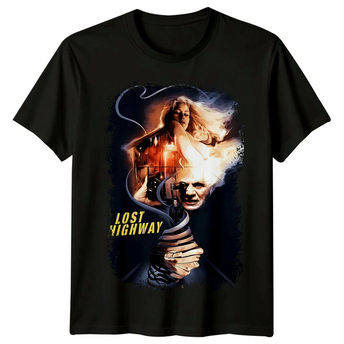 Lost Highway 1997 Movie Short Sleeve Cotton T-shirt Unisex S-5XL US1857