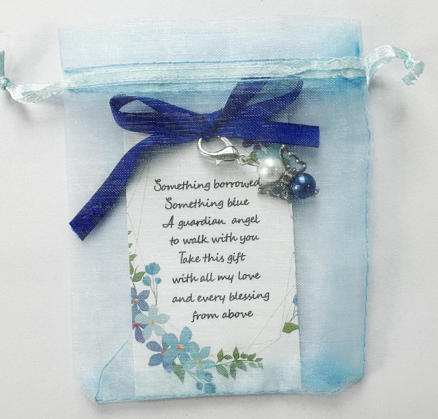 MKISHINE Something Blue for Bride to Be on Wedding Gifts Bridal Angel Bouquet…