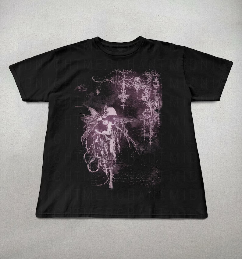 Y2k T-Shirt, Cute shirts, Retro graphic tee, Alt gothic clothing