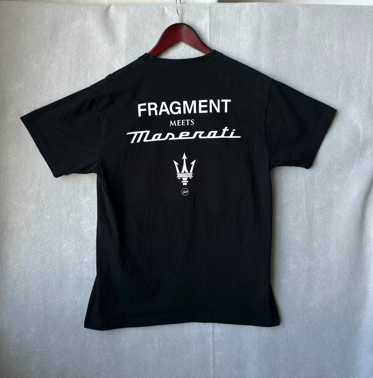 Fragment Design x Maserati Shirt Mens L Black “Fragment Meets Maserati” RARE