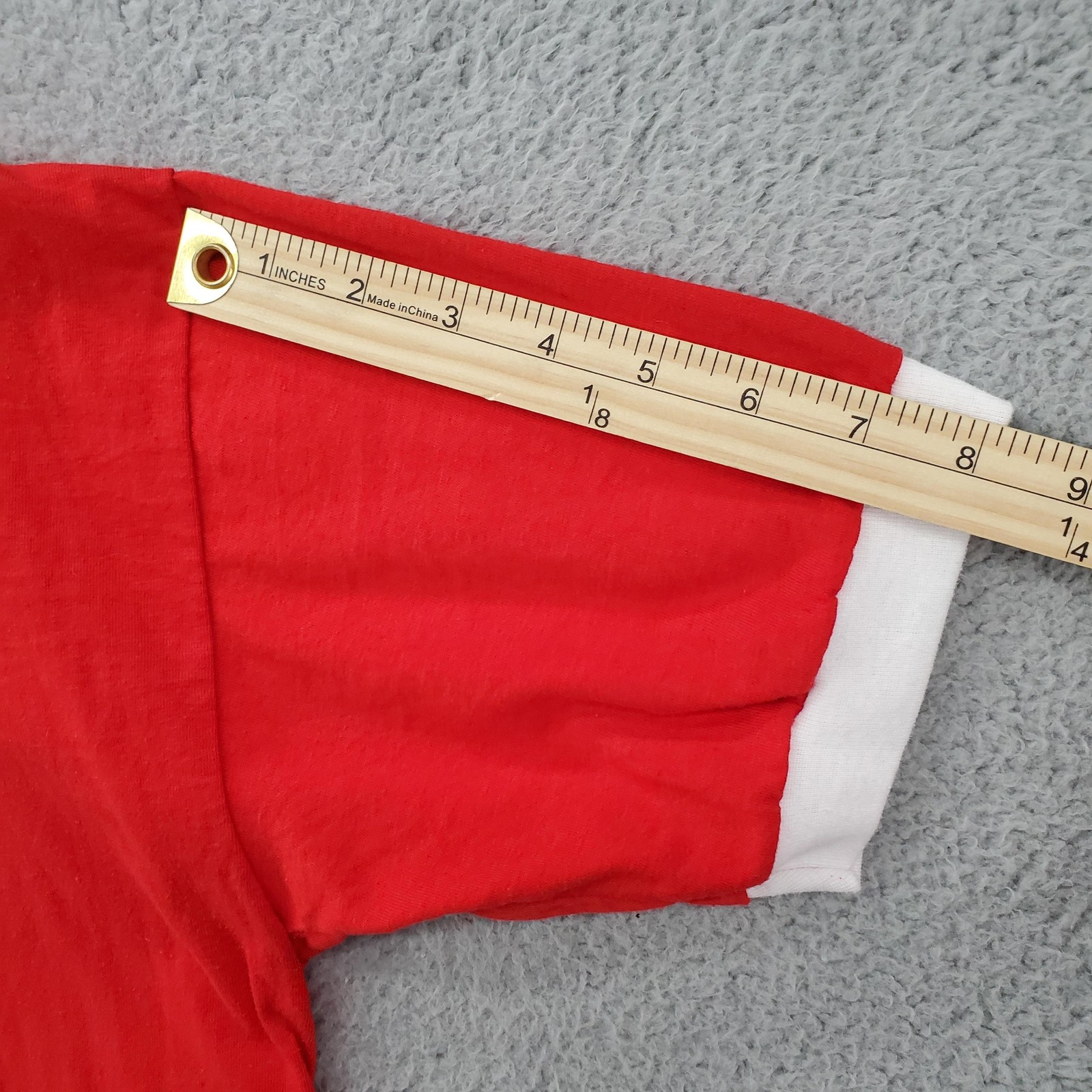 Vintage Coke Go For The Guinness Shirt Mens XL Red Ringer 1986 80s USA Made