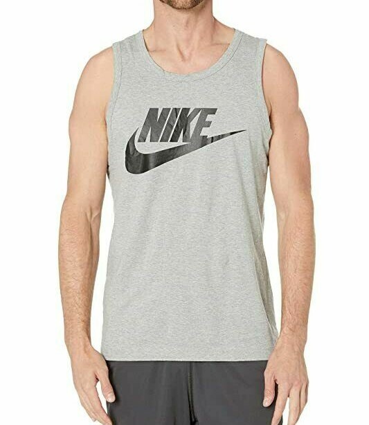 NWT NIKE Men&rsquo;s Big & Tall Futura Tank Top Gray Black