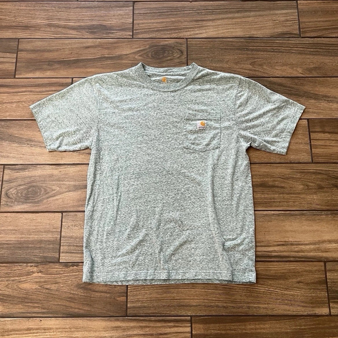 Carhartt K87 Original Fit Pocket T-Shirt Gray Heather Men’s Medium