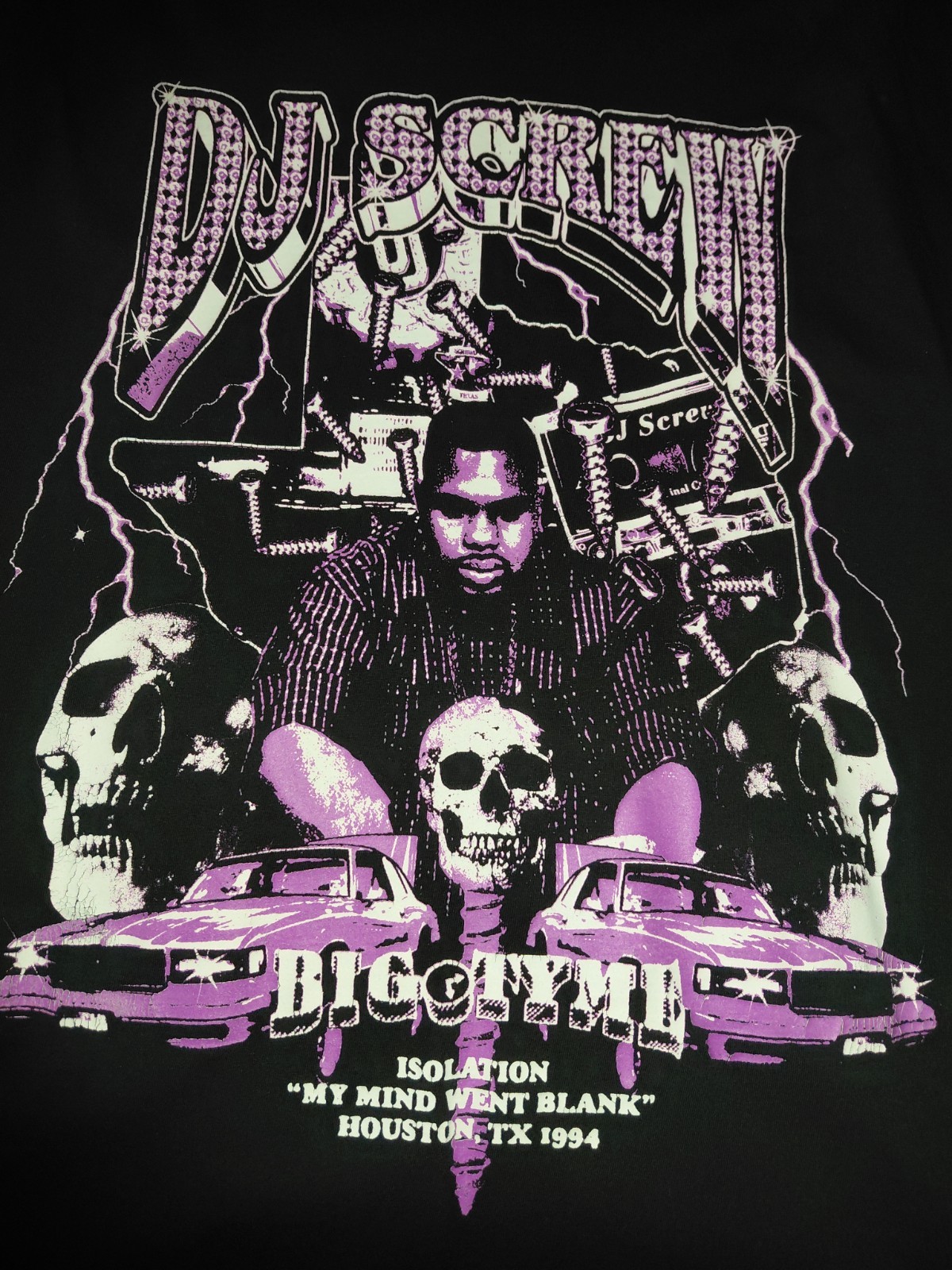 Isolation DJ Screw Tee Size 2xl USED
