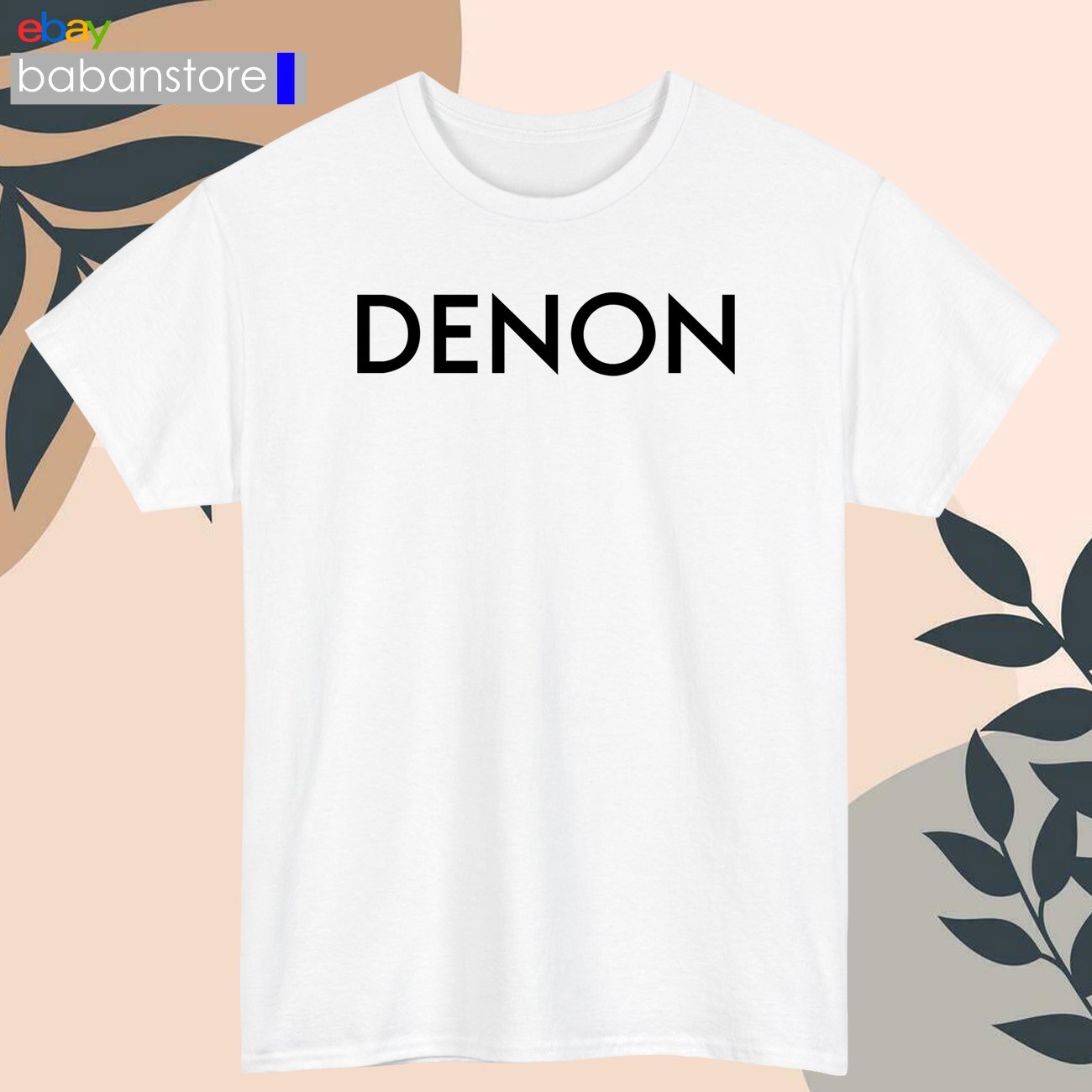 Denon Component System Logo Black/White/Grey/Navy/Red/Light Blue T-Shirt S-5XL
