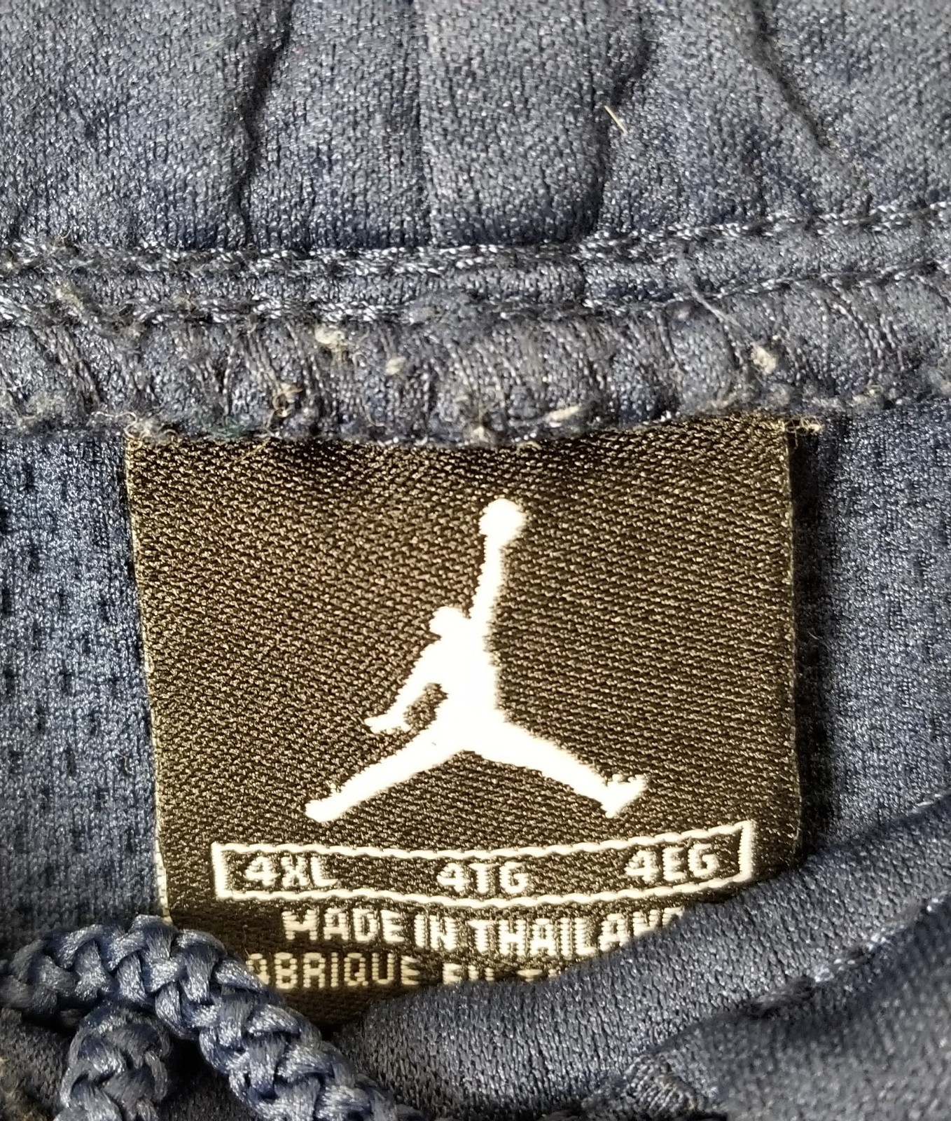 JORDAN JUMPMAN OUTFIT SHIRT + SHORTS UNC BLUE NAVY BLUE Y2K RARE (SIZE 4XL)