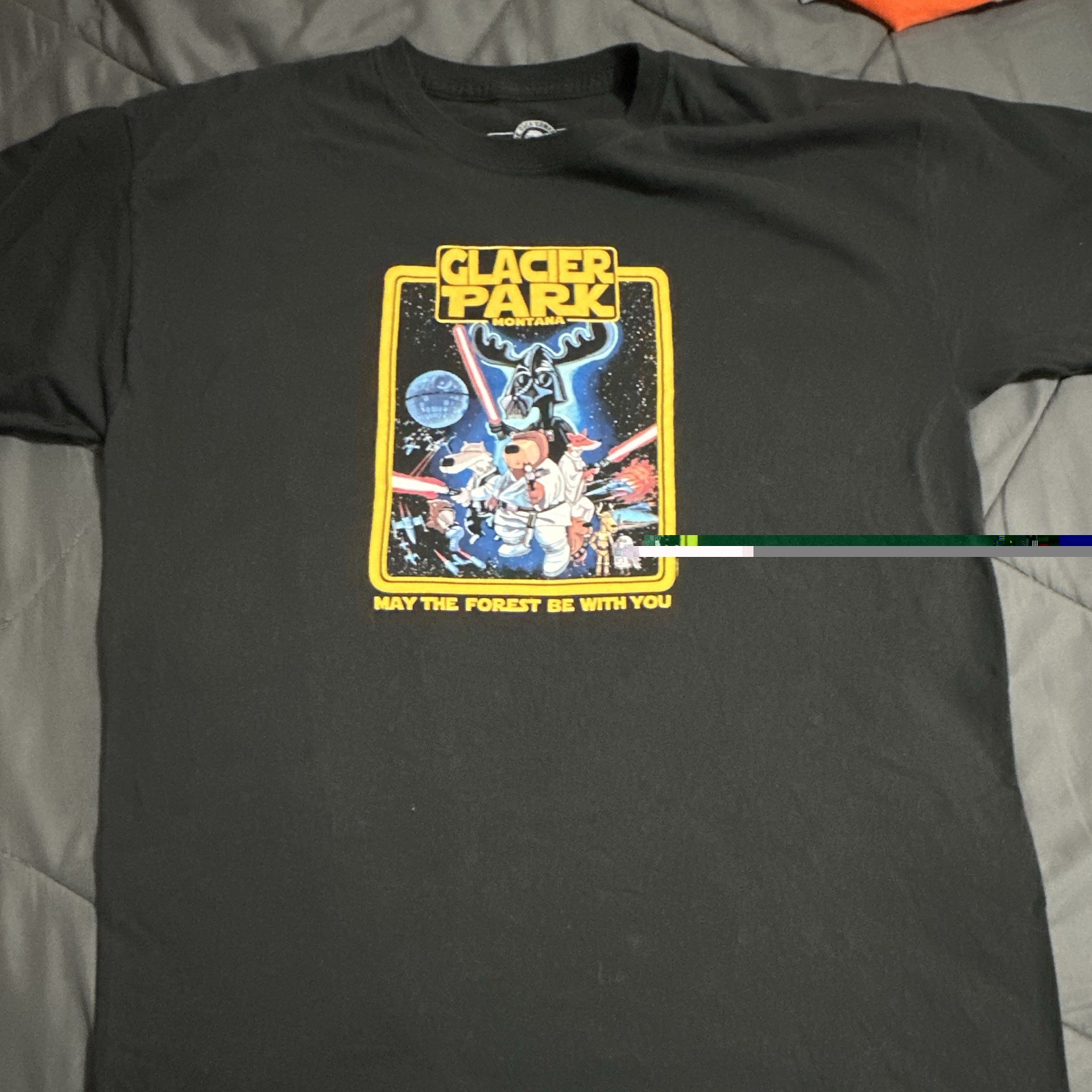 Buckle-Down Men&rsquo;s Black Star Wars Graphic Logo T-Shirt Crew Neck Cotton XL