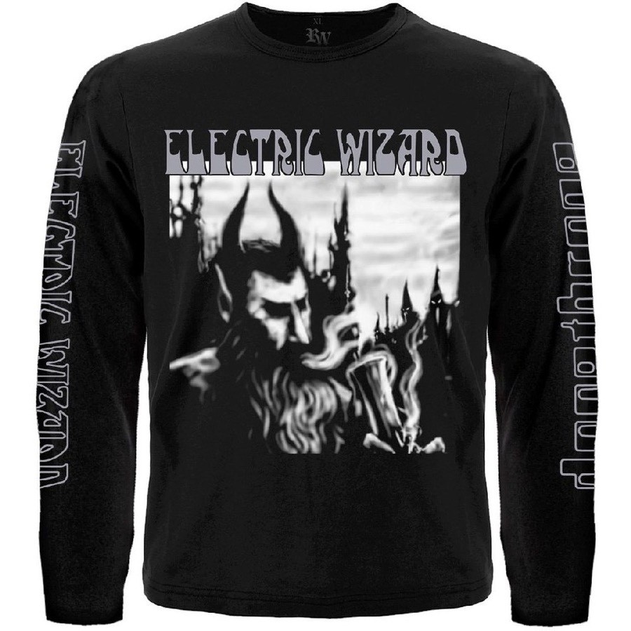 Electric Wizard « Dopethrone » Black T-Shirt Long sleeve Black sabbath