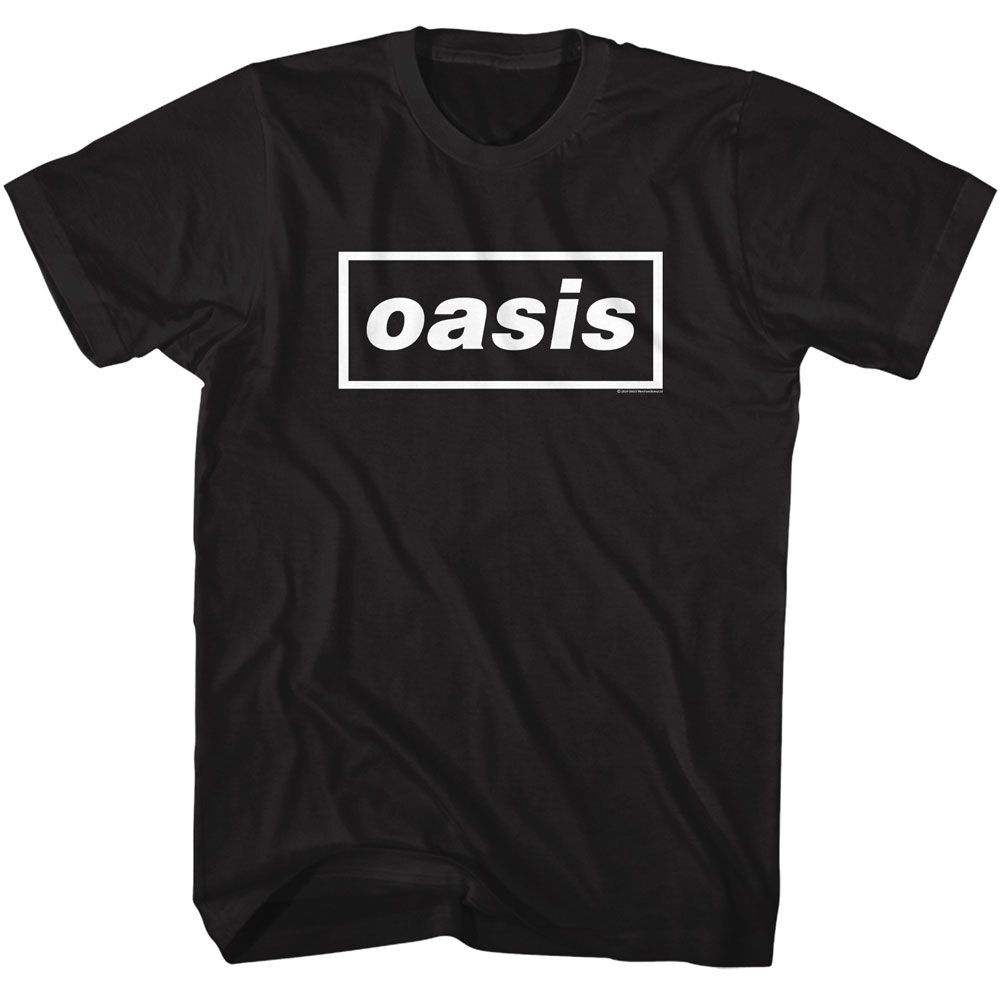 Oasis – Rectangular Logo – American Classics – Adult Short Sleeve T-Shirt