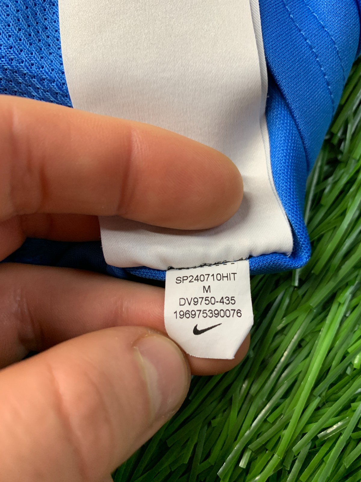 NIKE ACADEMY DRI-FIT ORIGINAL 2024 MEN FOOTBALL SOCCER SHIRT JERSEY TEE SIZE M