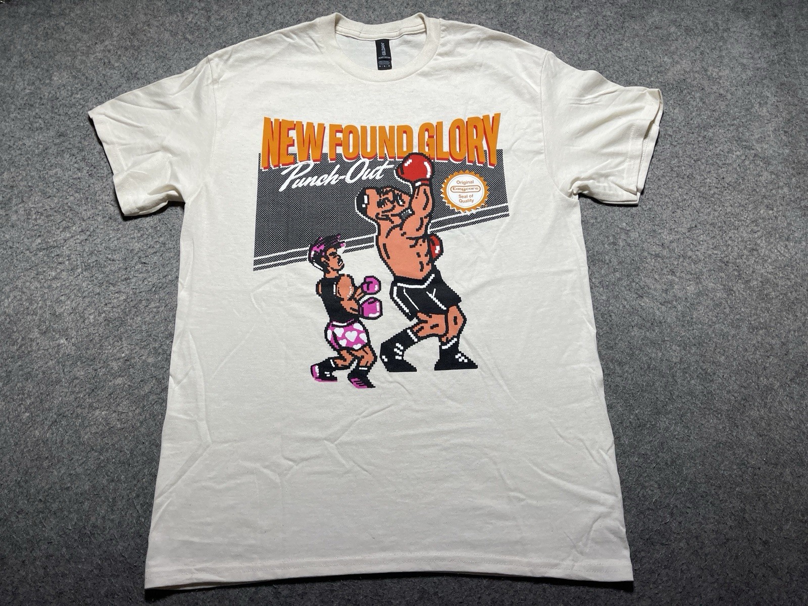 NFG New Found Glory Concert Tour Shirt Dance Floor or Boxing Ring Punch Out Med