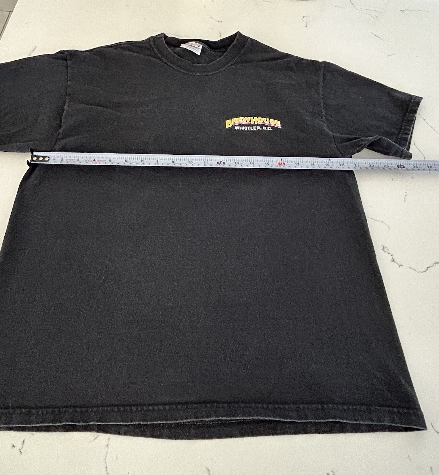 Vtg Whistler BC Brewhouse Pub T- shirt, Adult L Lifty Lager High Mt Brewery