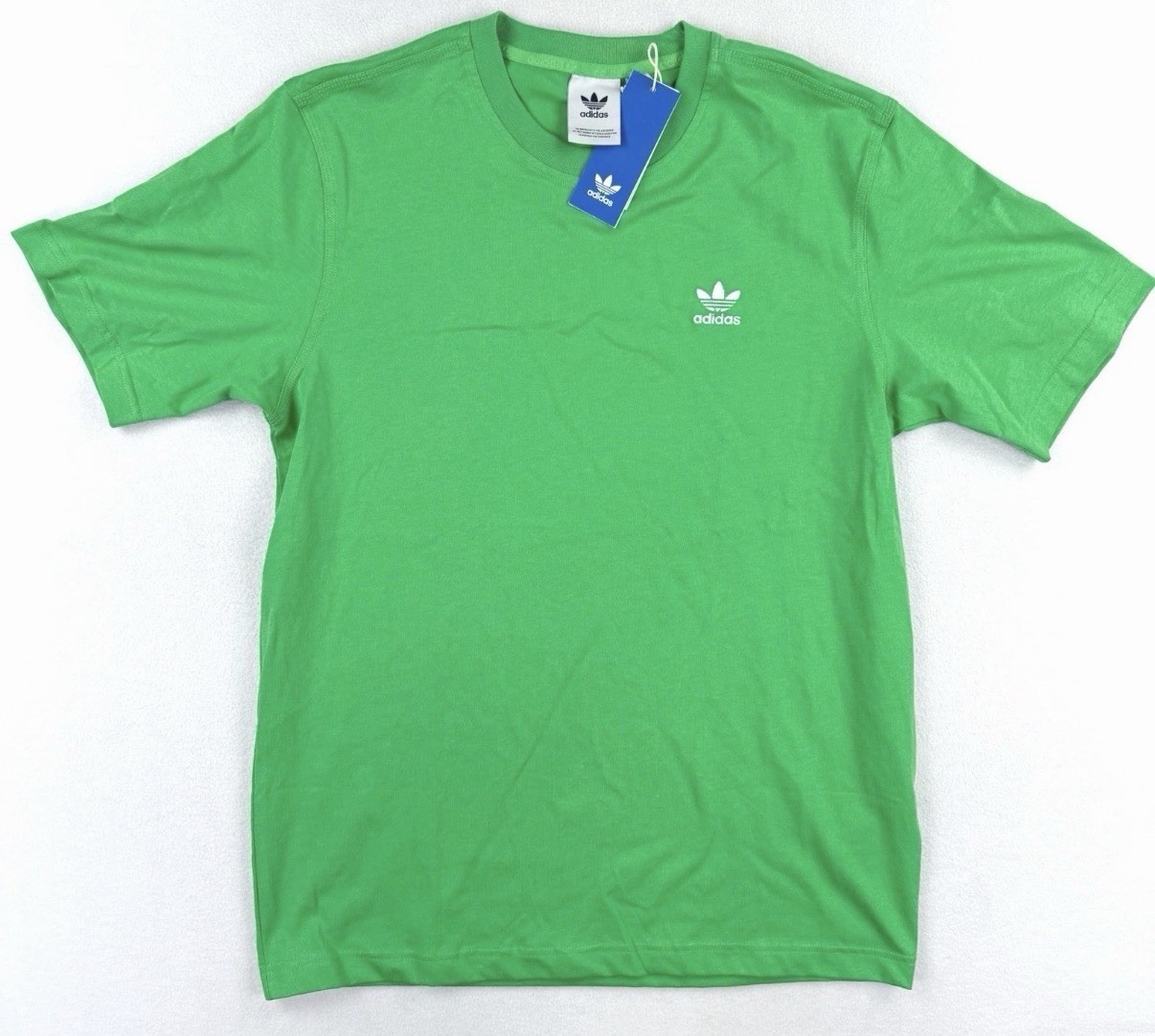 Adidas Trefoil Essentials ESS Tee Mens Size XLarge XL Green
