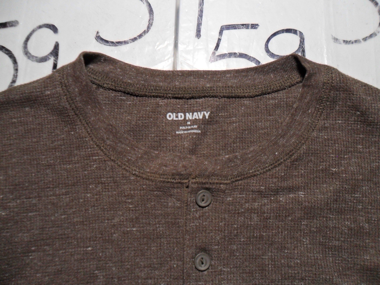 Medium NWOT Light Brown Long Sleeve Thermal Old Navy Brand Shirt