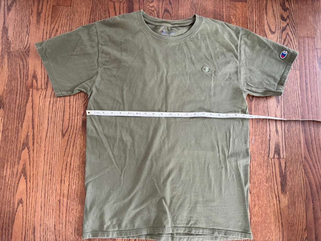 Champion Mens Crew Neck T Shirt Short Sleeve T-Shirt Size Medium