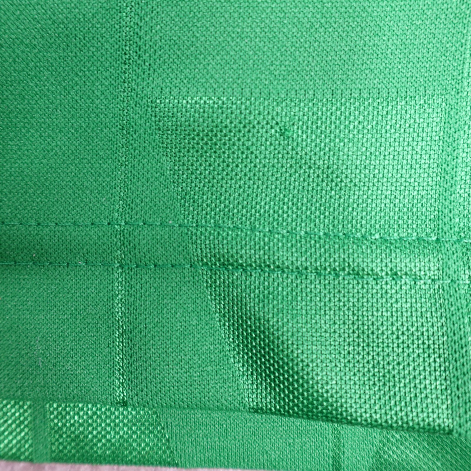 Vintage Umbro Shirt Green Double Sided Satin Made in USA Soccer Football #13
