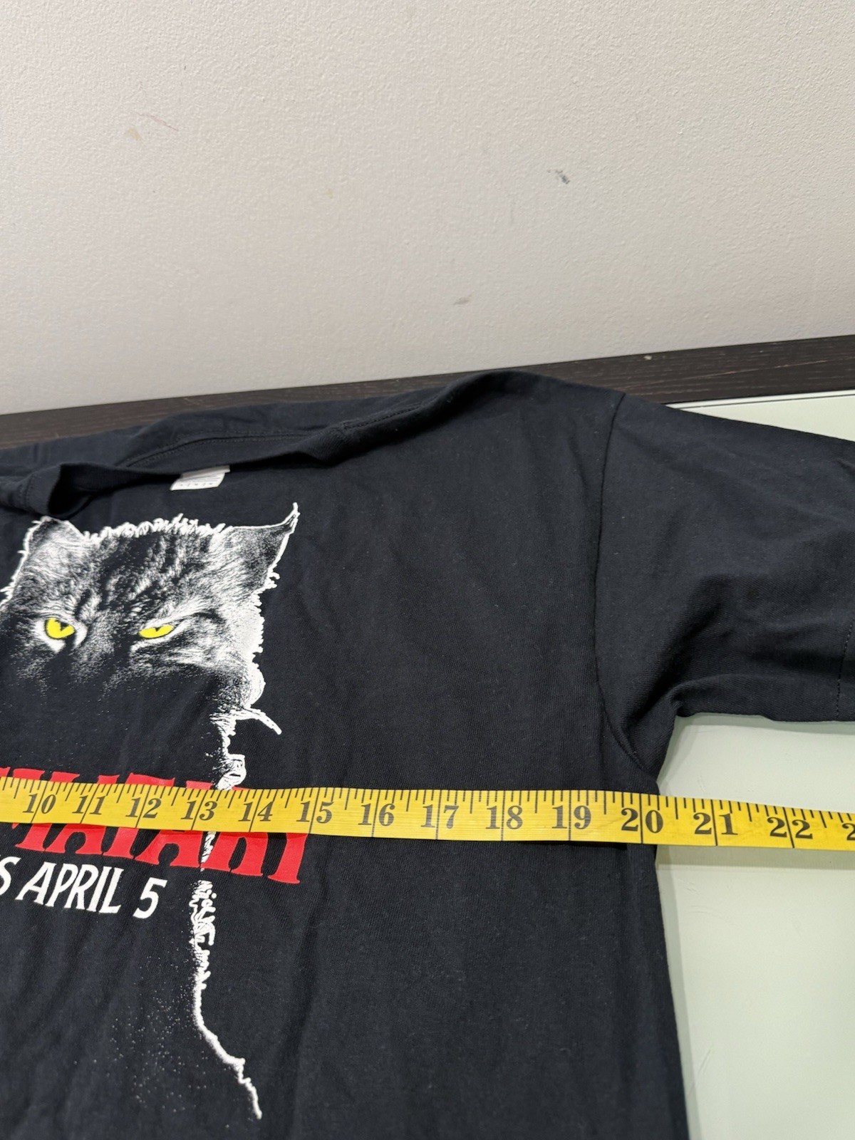 Pet Sematary Remake RARE 2019 Black Promo T-Shirt Sz L Horror Stephen King