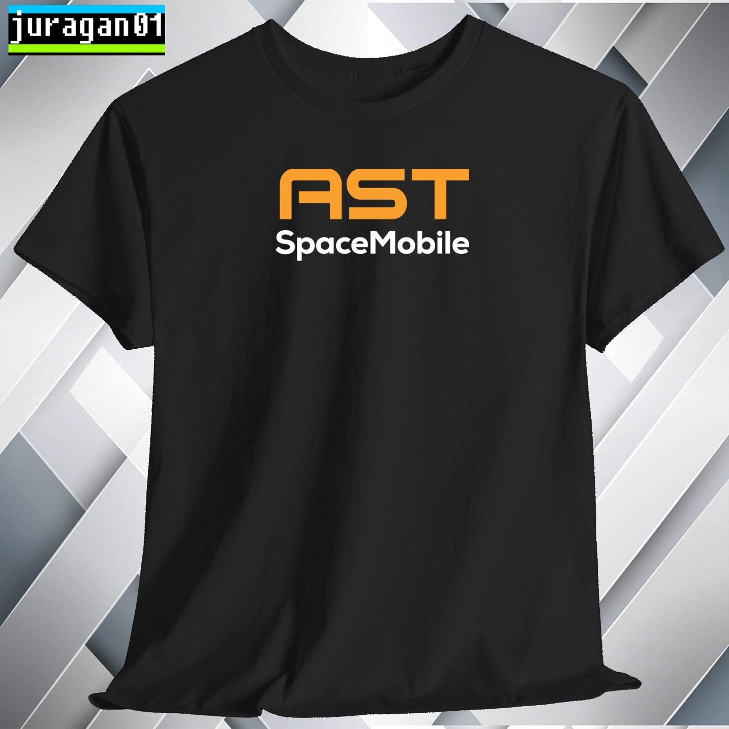 AST SpaceMobile Network T-Shirt Black Navy White Grey Red Orange Choco S to 5XL