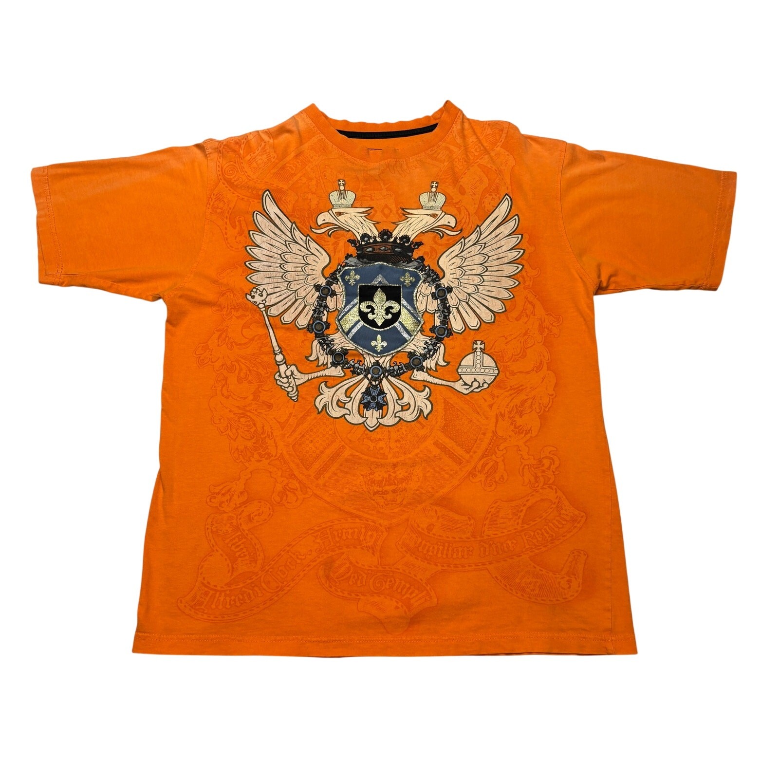 Avirex Eagle Crest Short Sleeve T Shirt Men&rsquo;s Medium Y2K Grunge